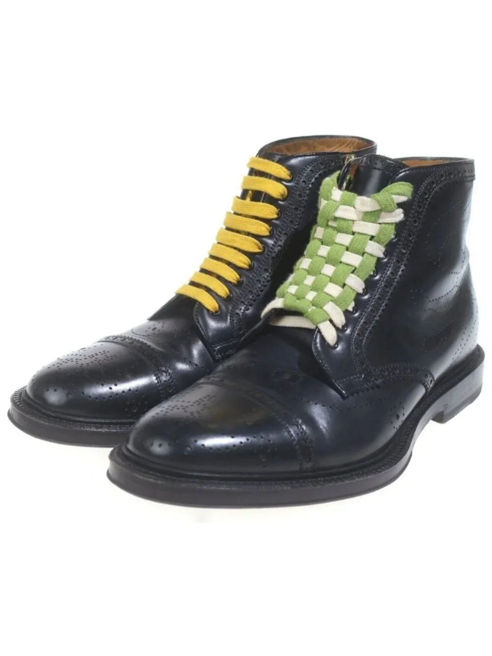 Gucci Perforated Boot Black